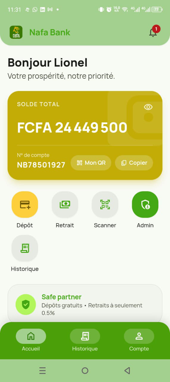 Nafa Bank App